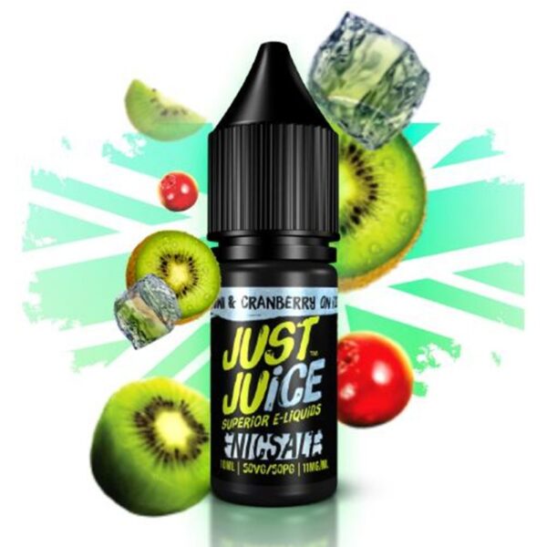 just juice salt - kiwi cranberry 10ml 20mg