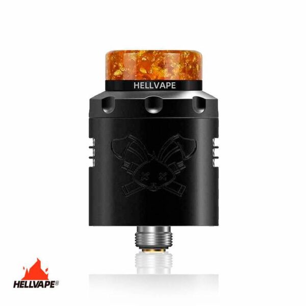 hellvape - dead rabbit v3 matte full black