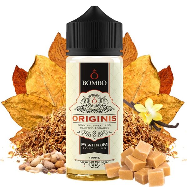 bombo platinum tobacco - originis 100ml