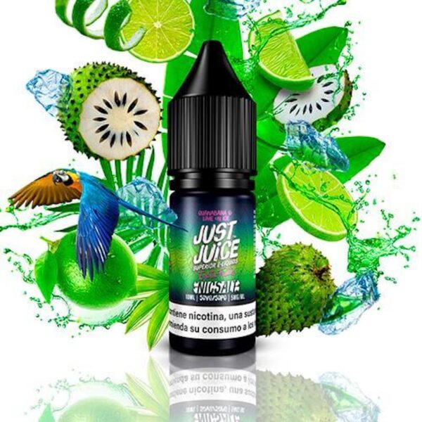 just juice salt - guanabana lime on ice 10ml 20mg