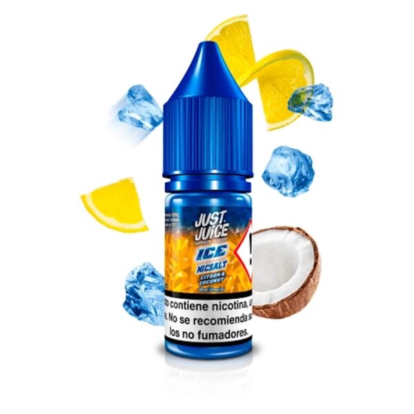 just juice salt - citron coconut 10ml 11mg