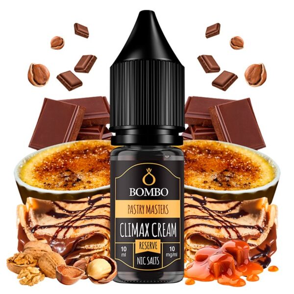 bombo pastry master salt - climax cream 10ml 10mg