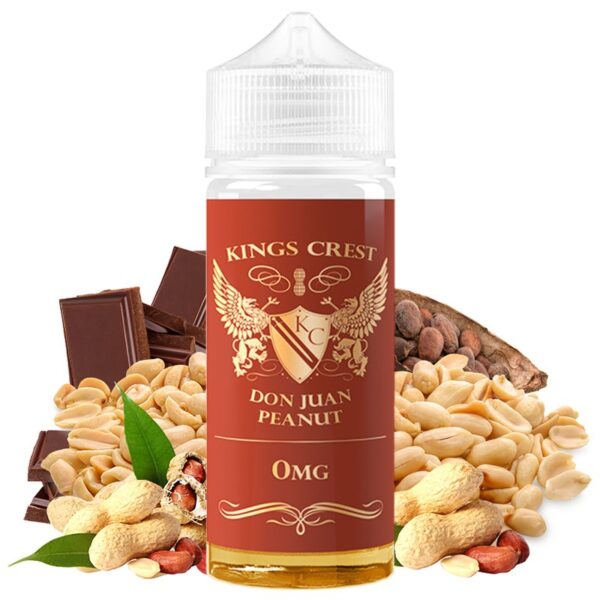 king crest salt - don juan peanut 100ml