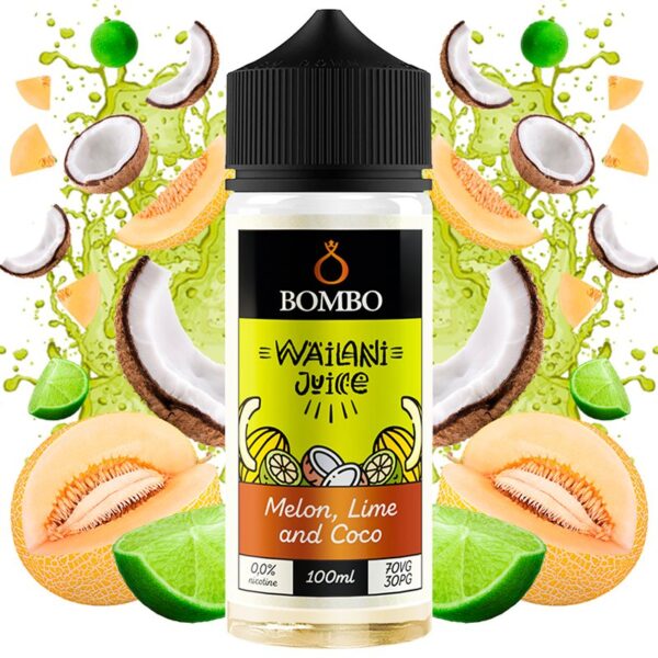 wailani juice by bombo -  melon lime coco 100ml