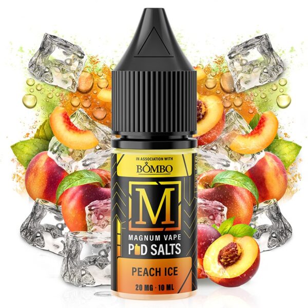 magnum vape pod salt - peach ice 10ml 10mg