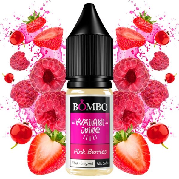 wailani juice by bombo - pink berries 10ml 10mg