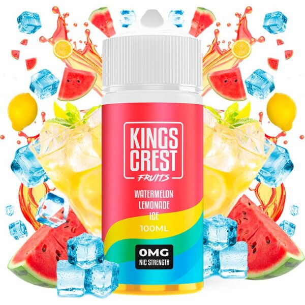 king crest fruit - watermelon lemonade ice 100ml