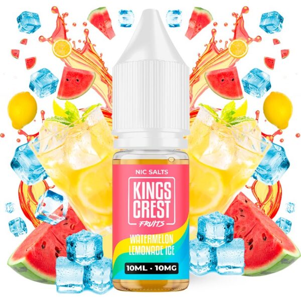 king crest fruit - watermelon lemonade ice 10ml 10mg