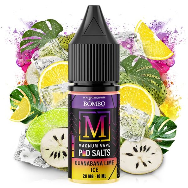 magnum vape pod salt - guanabana lima ice 10ml 20mg