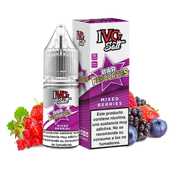 IVG favourite bar salt - Mixed Berries 10ml 10mg