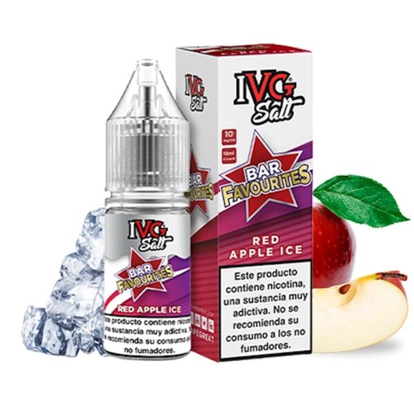 IVG favourite bar salt - red apple ice 10ml 10mg