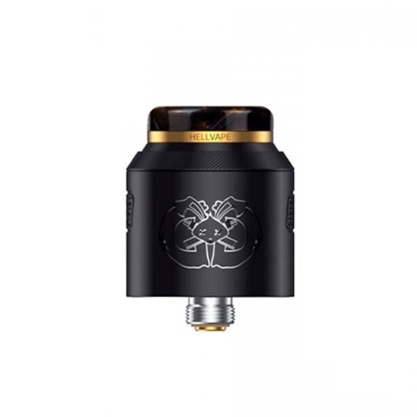 hellvape - drop dead 2 rda black matte