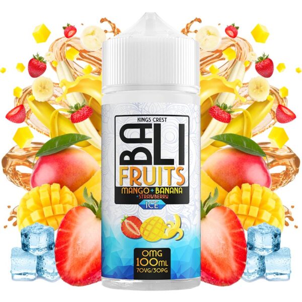 Bali Fruits by Kings Crest - aroma Mango Banana Strawberry Ice 30ml longfill