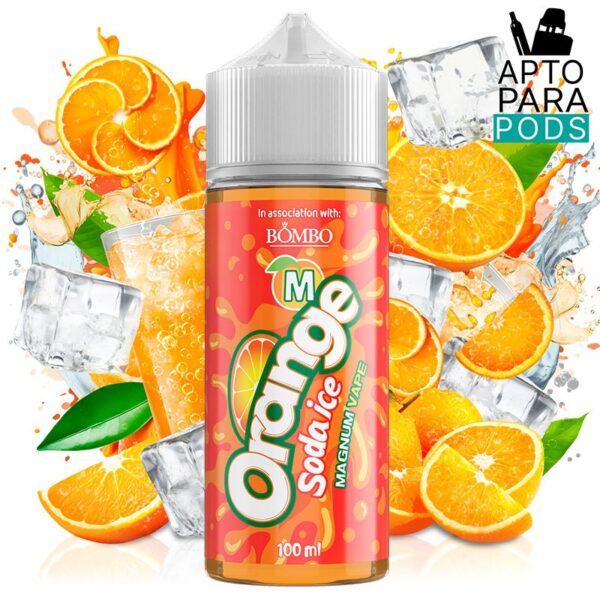 magnum vape - orange soda ice 100ml