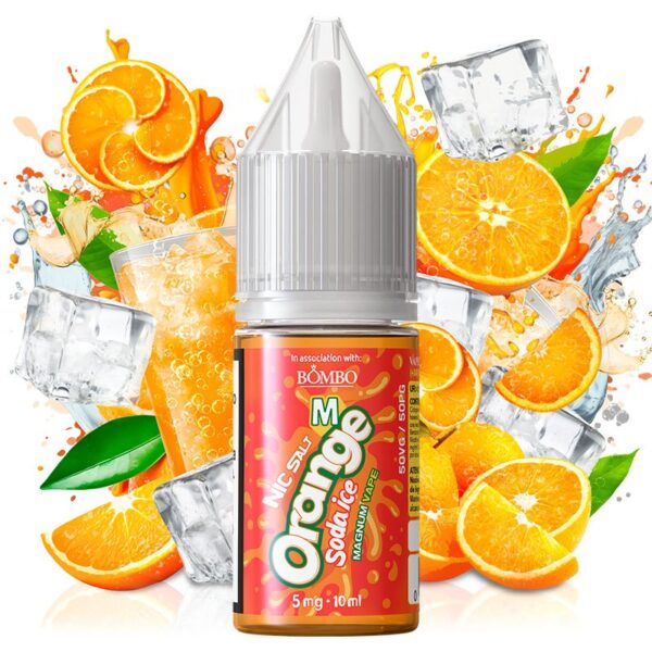 magnum vape pod salt - orange soda ice 10ml 5mg