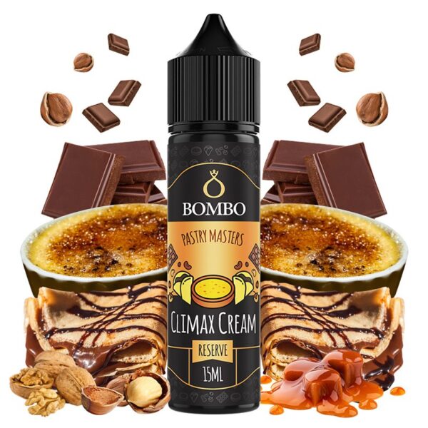bombo pastry master - aroma climax cream 15ml longfill