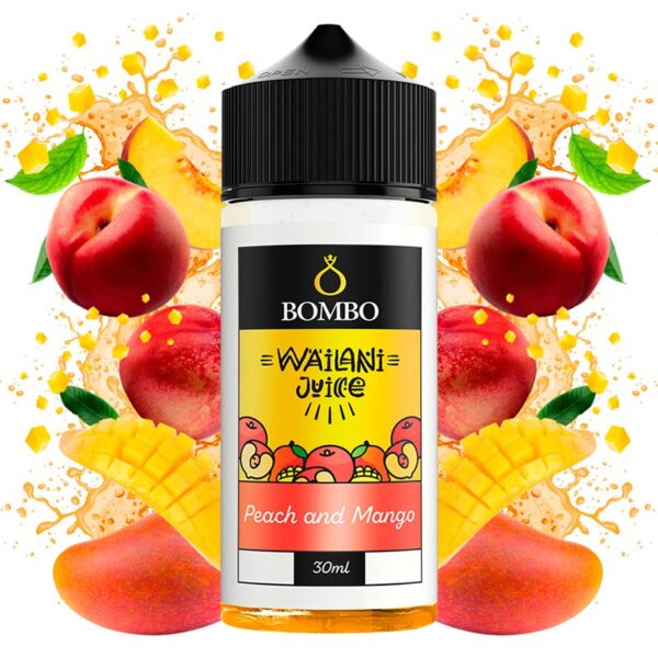 wailani juice by bombo - aroma peach and mango 30ml longfill