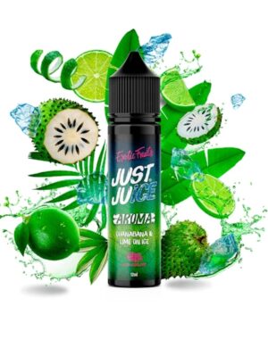 just juice Aroma guanabana lima on ice 12ml longfill