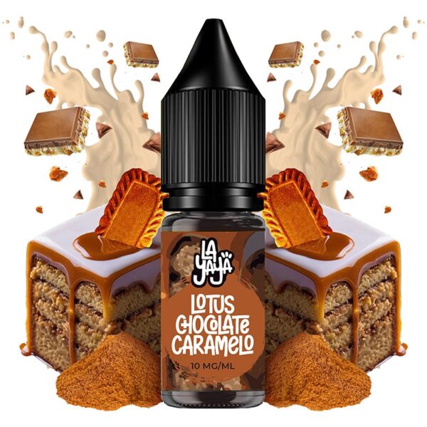 La yaya salt - Lotus Chocolate Caramelo 10ml 10mg