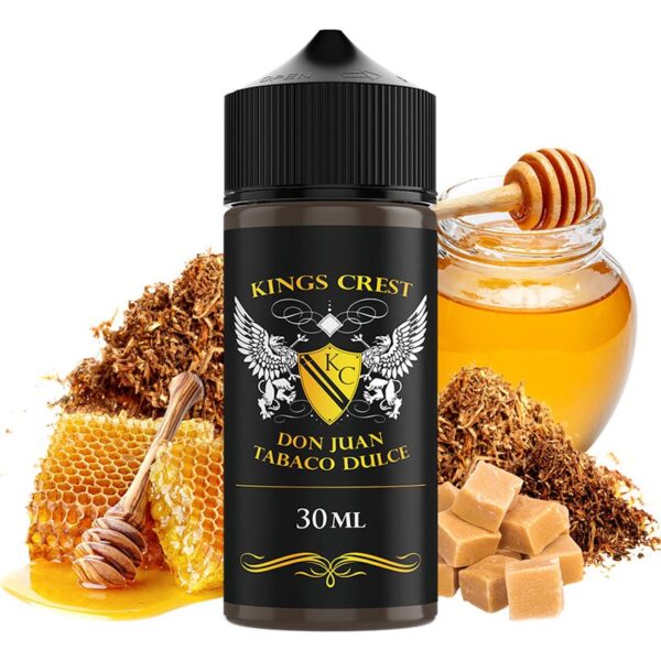 King crest - aroma Don Juan tabaco dulce 30ml longfill