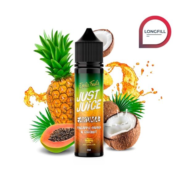 Just Juice Exotic Papaya Pineapple Coconut 12ml longfill