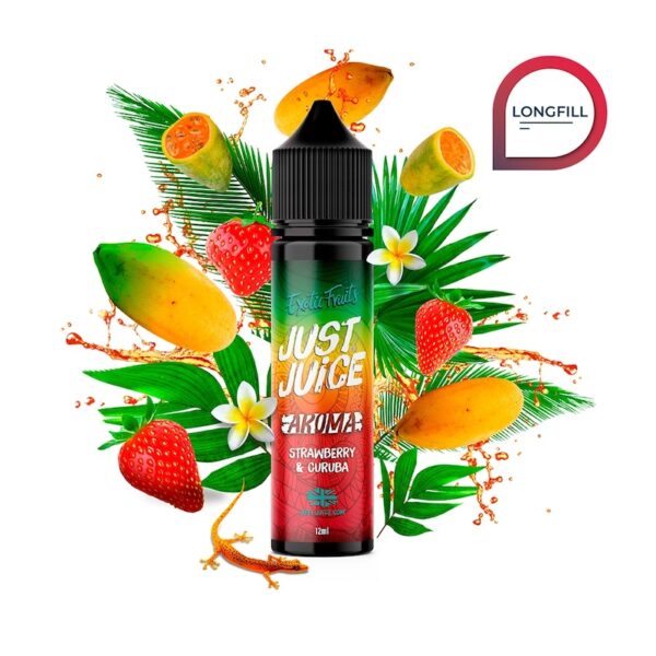 Just Juice Exotic Aroma Strawberry & Curuba 12ml longfill