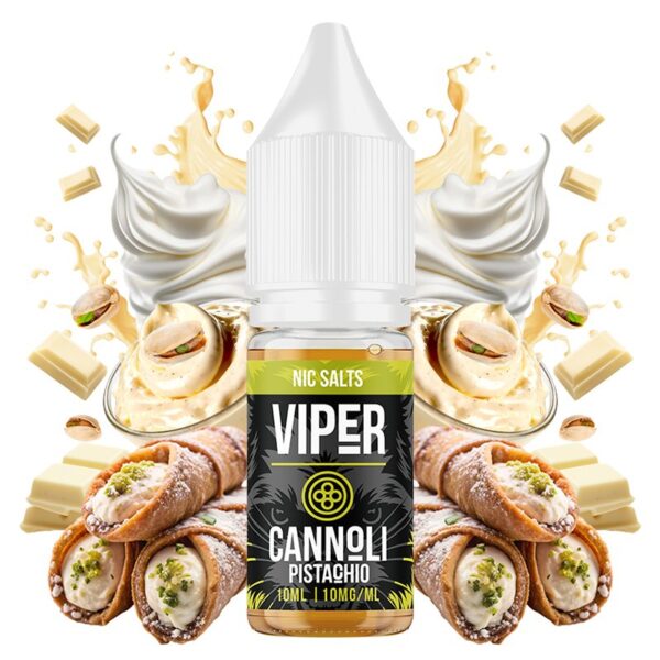 viper eliquid sales - cannoli pistachio 10ml 20mg