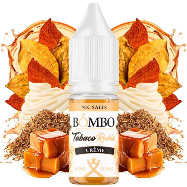 bombo salt - tabaco rubio creme 10ml 20mg