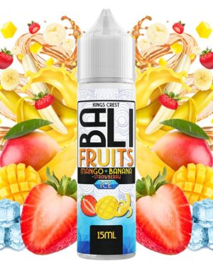 Bali Fruits by Kings Crest Aroma Mango Banana Strawberry Ice 15ml longfill