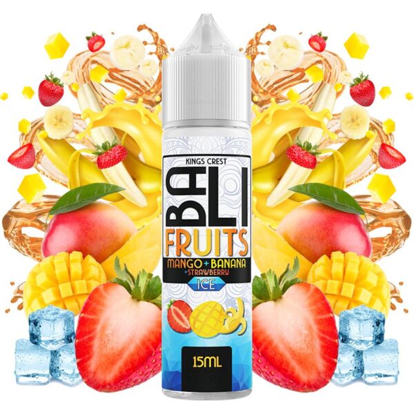 Bali Fruits by Kings Crest Aroma Mango Banana Strawberry Ice 15ml longfill