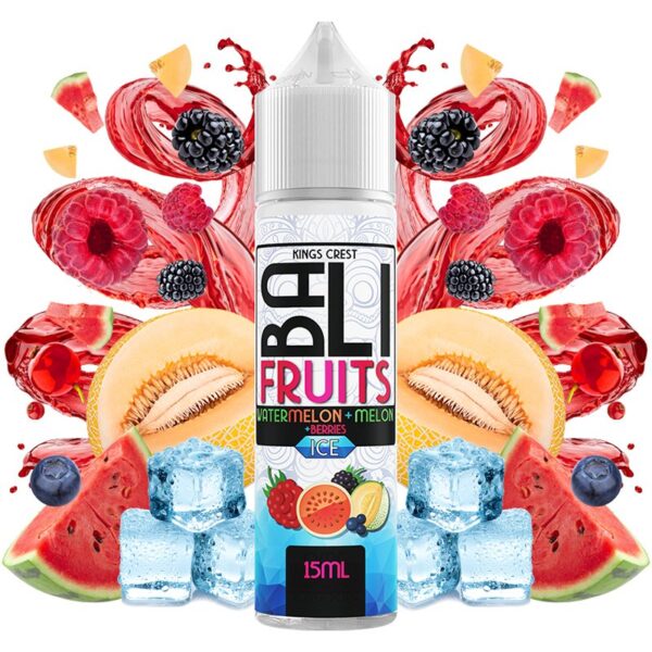 Bali Fruits by Kings Crest Aroma Watermelon Melon Berries Ice 15ml longfill