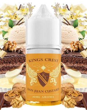 king crest Aroma don juan custard 10ml longfill