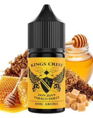 King crest Aroma Don Juan tabaco dulce 10ml longfill