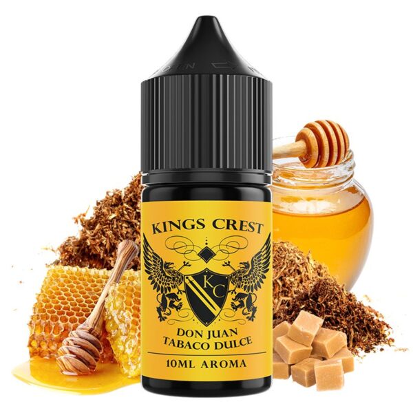 King crest Aroma Don Juan tabaco dulce 10ml longfill