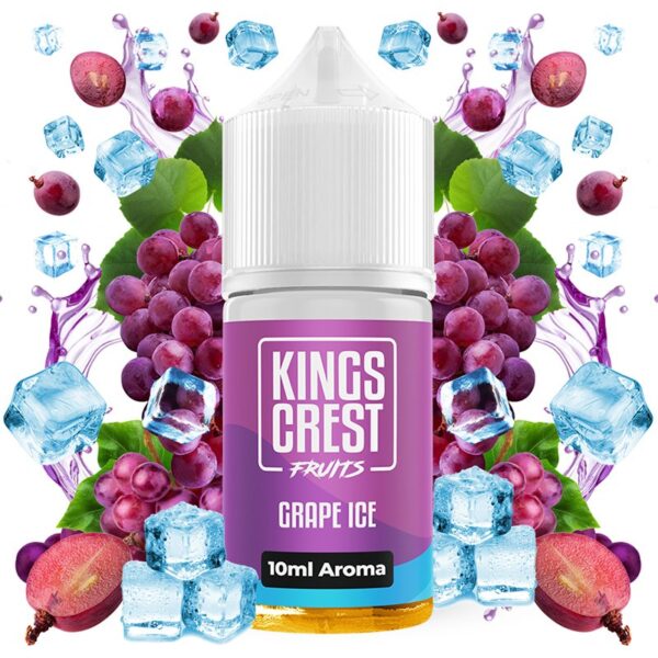 King crest Aroma Grape Ice 10ml longfill