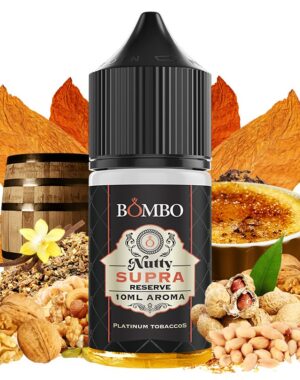 Bombo platinum tobacco Aroma Nutty Supra Reserve 10ml Longfill