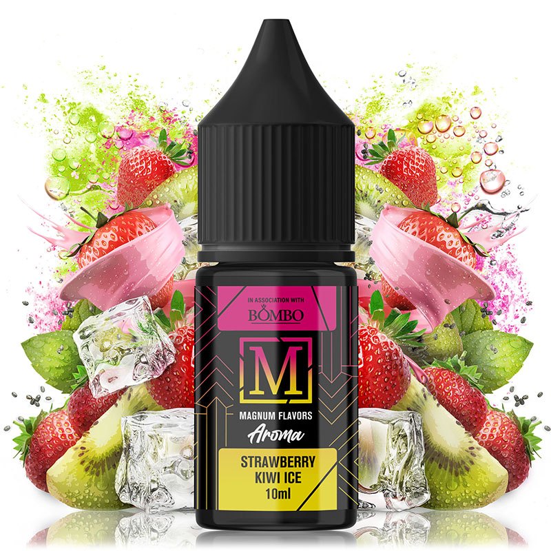 Magnum Vape Pod Juice Aroma Strawberry Kiwi Ice Longfill 10ml