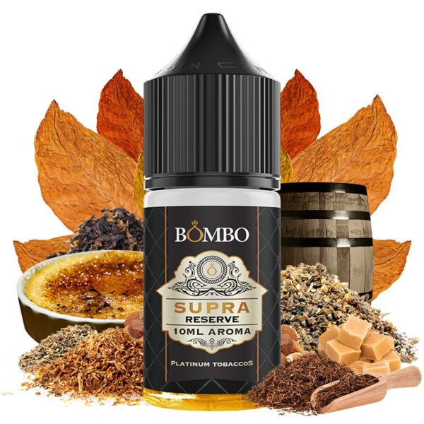 Bombo platinum tobacco Aroma Supra Reserve 10ml Longfill