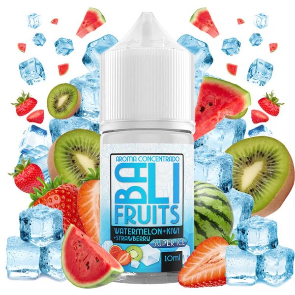 Bali Fruits by Kings Crest Aroma Watermelon Kiwi Strawberry Super Ice 10ml longfill