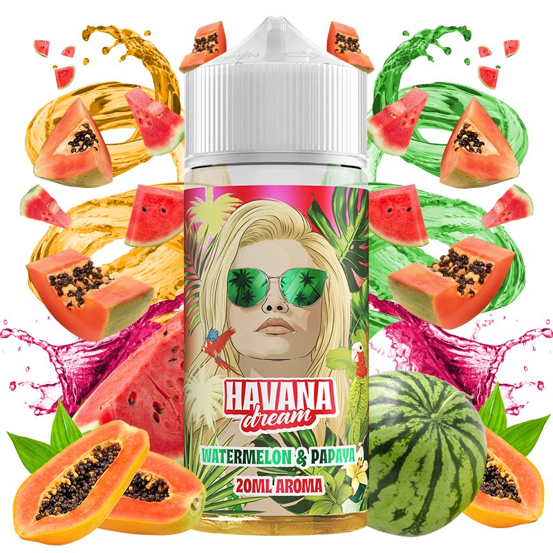 Havana Dream Aroma Watermelon Papaya 20ml Longfill
