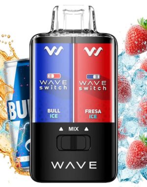 Bud Vape Wave Switch pod desechable Fresa Ice Bull Ice 40000 puff