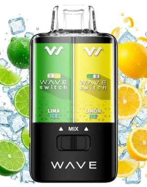 Bud Vape Wave Switch pod desechable Lima Ice Limon Ice 40000 puff
