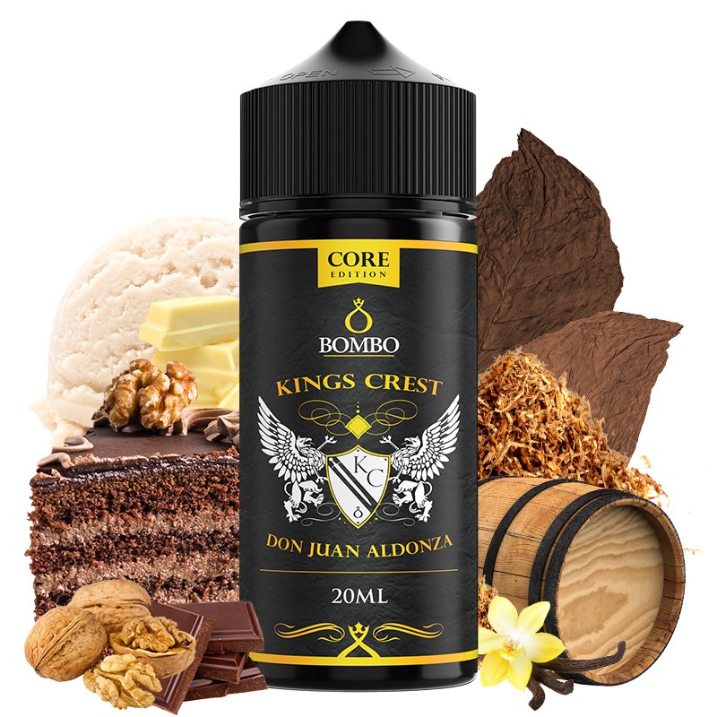 Kings Crest & Bombo Aroma Don Juan Aldonza Core Longfill 20ml