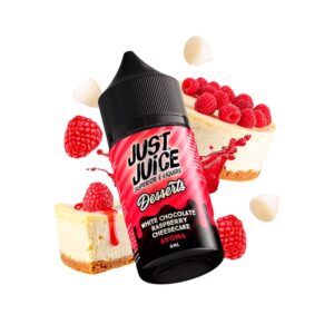 Just Juice Desserts White Chocolate Raspberry Cheesecake Aroma Longfill 6ml