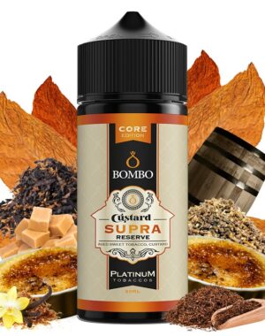 Bombo Platinum Tobacco Aroma Custard Supra Reserve Core 20ml longfill