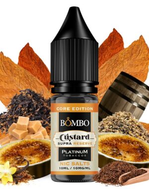 Bombo Platinum Tobacco Aroma Custard Supra Reserve Core 10ml 20mg