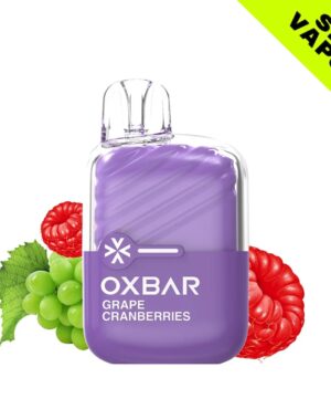 Oxbar Sin Vapor Grape Cranberries 20mg 1000 puff