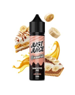 Just Juice Desserts Banoffee Pie Aroma Longfill 12ml