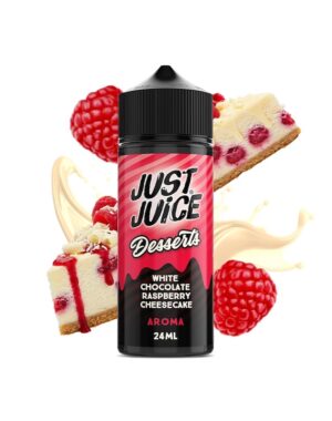 Just Juice Desserts White Chocolate Raspberry Cheesecake Aroma Longfill 24ml