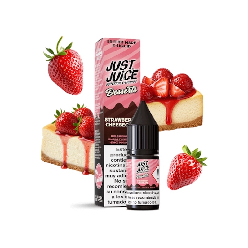 Just Juice Desserts Salts Strawberry Cheesecake 10ml 20mg